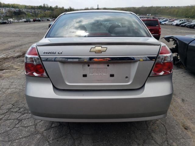 KL1TD56E39B629228 - 2009 CHEVROLET AVEO LS 银色 照片 6