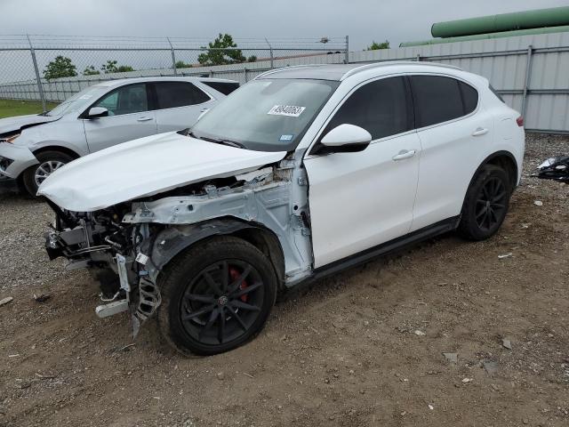 ZASFAKRNXJ7C19047 - 2018 ALFA ROMEO STELVIO TI LUXURY WHITE photo 1