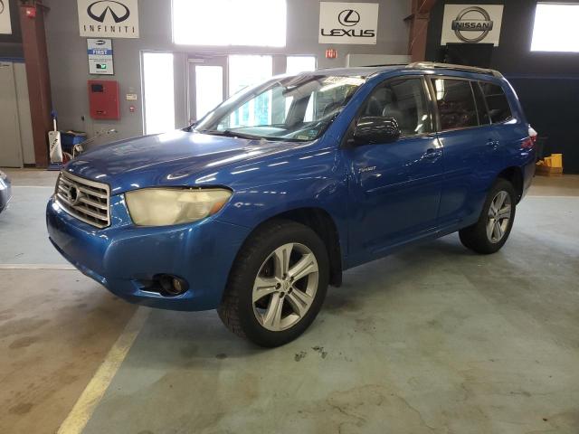 JTEES43A582022406 - 2008 TOYOTA HIGHLANDER SPORT BLUE photo 1