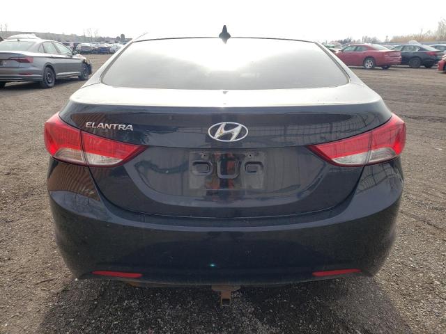 5NPDH4AE1DH238315 - 2013 HYUNDAI ELANTRA GLS BLACK photo 6