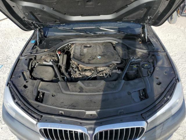 WBA7E4C31HGV23346 - 2017 BMW 740 XI GRAY photo 11