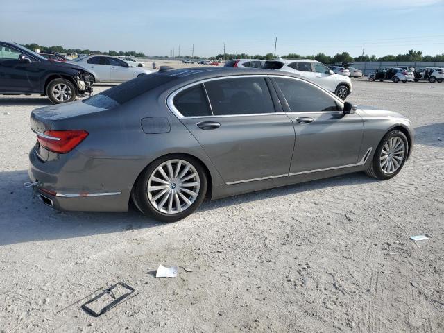 WBA7E4C31HGV23346 - 2017 BMW 740 XI GRAY photo 3