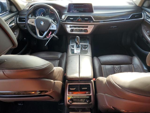 WBA7E4C31HGV23346 - 2017 BMW 740 XI GRAY photo 8