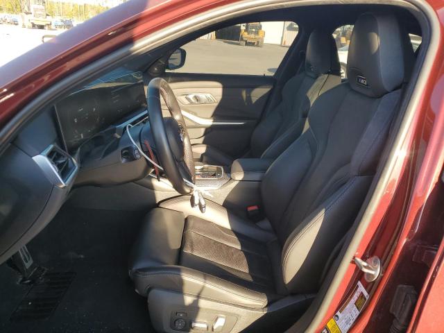 WBS43AY01PFP95661 - 2023 BMW M3 COMPETITION BURGUNDY photo 7