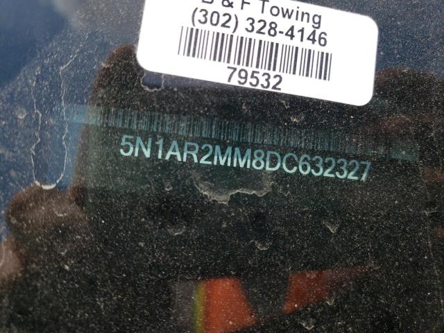 5N1AR2MM8DC632327 - 2013 NISSAN PATHFINDER S RED photo 14