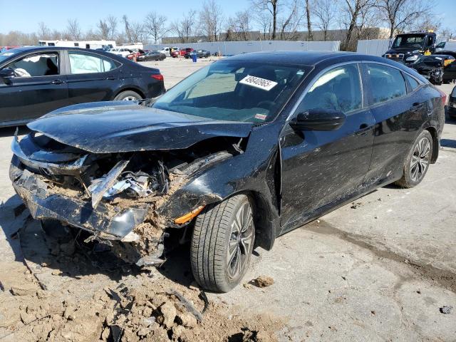 JHMFC1F73JX028233 - 2018 HONDA CIVIC EXL BLACK photo 1