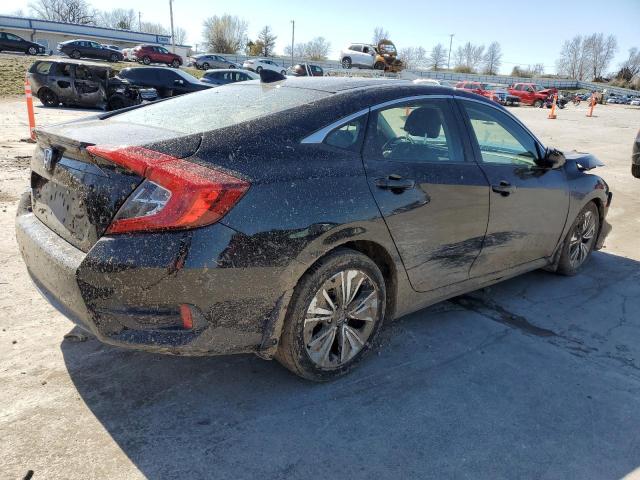 JHMFC1F73JX028233 - 2018 HONDA CIVIC EXL BLACK photo 3