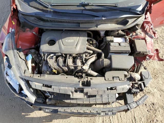 KNADN4A36G6633951 - 2016 KIA RIO EX RED photo 11