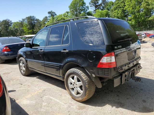 4JGAB57E93A402655 - 2003 MERCEDES-BENZ ML 350 BLACK photo 2