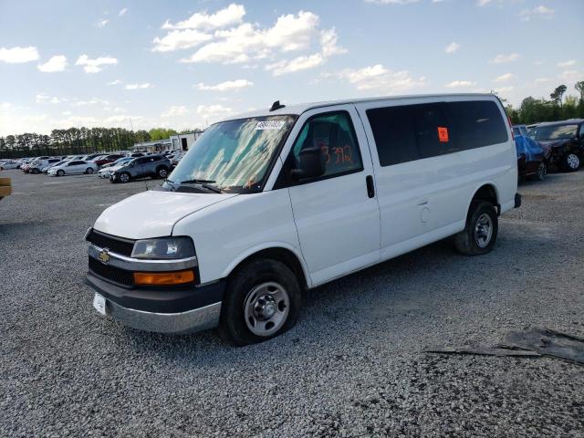 1GAZGMFP9J1324129 - 2018 CHEVROLET EXPRESS G3 LT WHITE photo 1