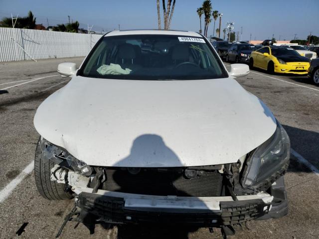 1HGCR2F85EA125168 - 2014 HONDA ACCORD EXL WHITE photo 5