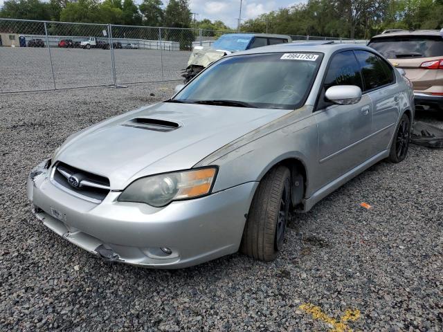 4S3BL676454203275 - 2005 SUBARU LEGACY GT LIMITED SILVER photo 1