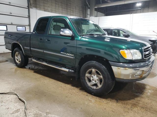 5TBBT44172S262407 - 2002 TOYOTA TUNDRA ACCESS CAB მწვანე ფოტო 4