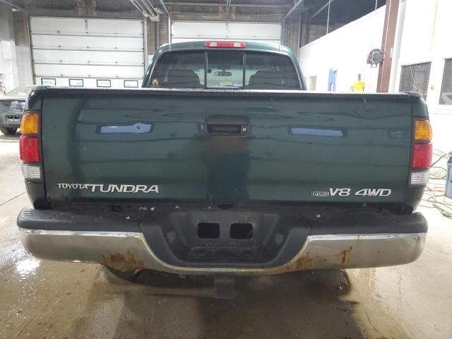 5TBBT44172S262407 - 2002 TOYOTA TUNDRA ACCESS CAB მწვანე ფოტო 6