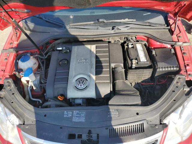 WVWBA71F18V008320 - 2008 VOLKSWAGEN EOS TURBO RED photo 11