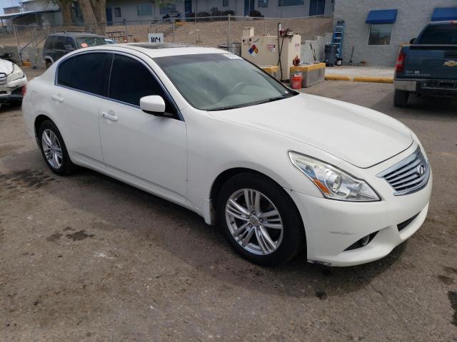 JN1DV6AR9BM450246 - 2011 INFINITI G25 WHITE photo 4