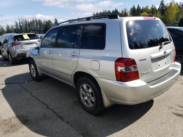 JTEEP21A250082921 - 2005 TOYOTA HIGHLANDER LIMITED SILVER photo 2