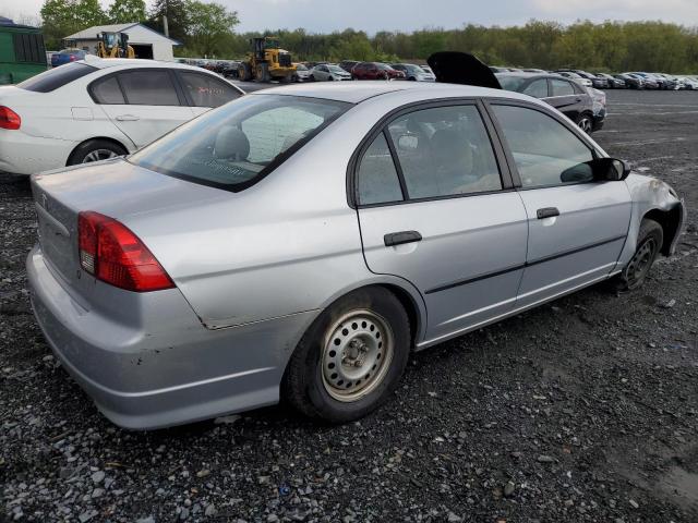 2HGES16345H578629 - 2005 HONDA CIVIC DX VP Gümüş foto 3