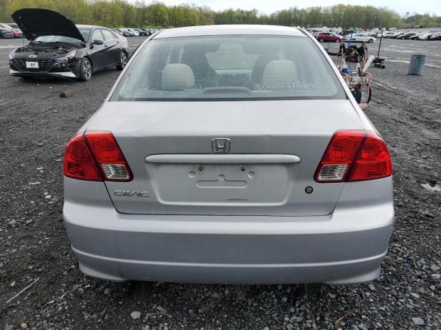 2HGES16345H578629 - 2005 HONDA CIVIC DX VP Gümüş foto 6