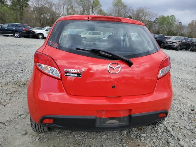 JM1DE1KY5E0175346 - 2014 MAZDA MAZDA2 SPORT RED photo 6