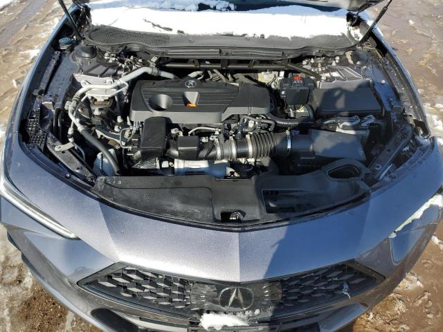 19UUB6F50MA001474 - 2021 ACURA TLX TECH A GRAY photo 11