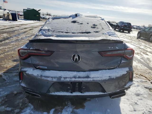 19UUB6F50MA001474 - 2021 ACURA TLX TECH A GRAY photo 6