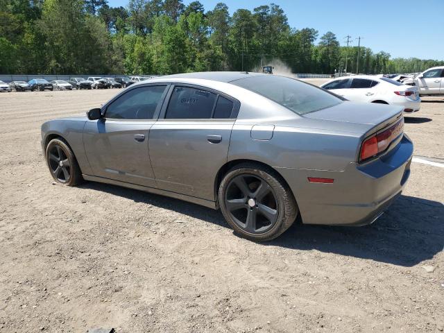 2C3CDXBGXCH187868 - 2012 DODGE CHARGER SE GRAY photo 2
