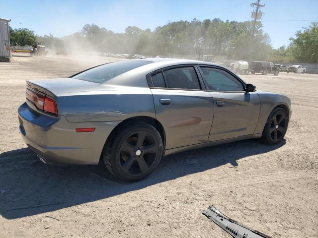 2C3CDXBGXCH187868 - 2012 DODGE CHARGER SE GRAY photo 3