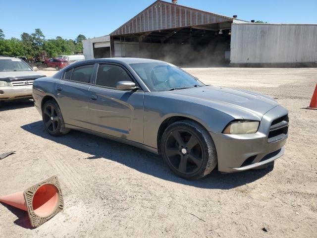 2C3CDXBGXCH187868 - 2012 DODGE CHARGER SE GRAY photo 4