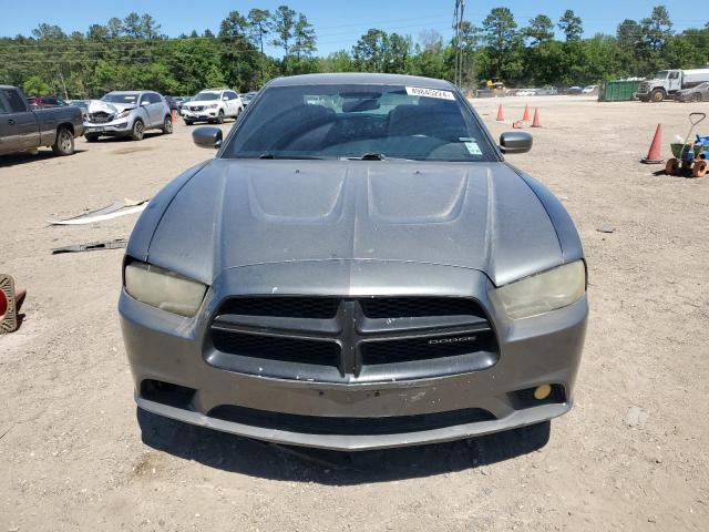 2C3CDXBGXCH187868 - 2012 DODGE CHARGER SE GRAY photo 5