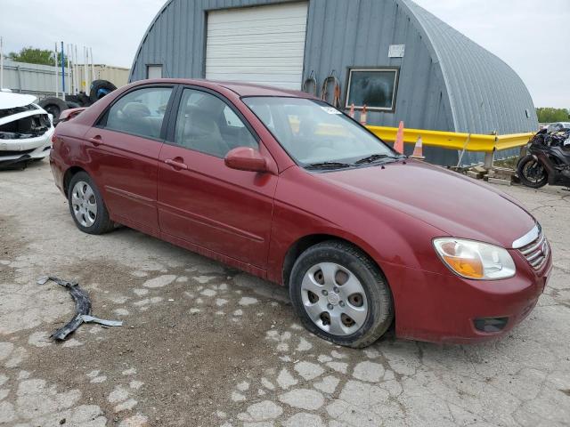 KNAFE121X75460056 - 2007 KIA SPECTRA EX BURGUNDY photo 4