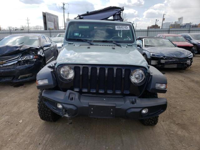 1C4HJXDN2PW622069 - 2023 JEEP WRANGLER SPORT BLUE photo 5