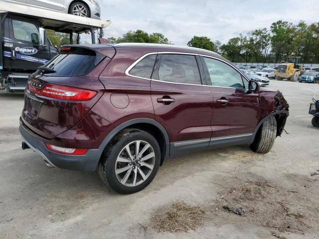 5LMCJ3C90KUL04133 - 2019 LINCOLN MKC RESERVE იასამნისფერი ფოტო 3