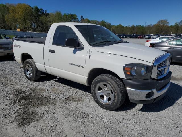 1D7HA16K07J578253 - 2007 DODGE 1500 RAM V ST WHITE photo 4