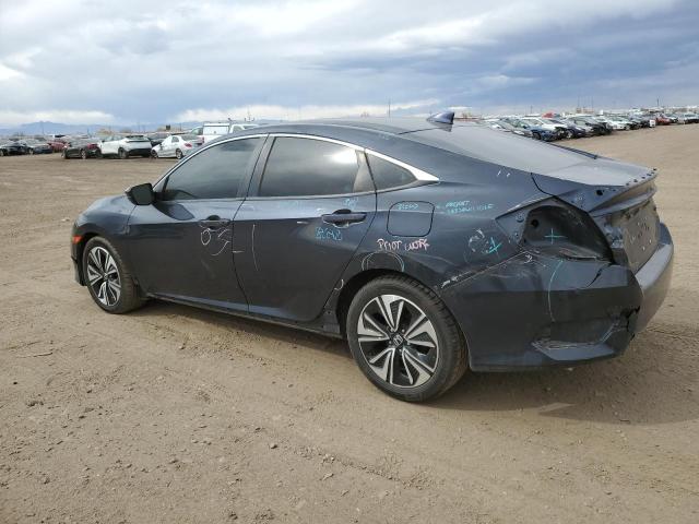 19XFC1F77HE208164 - 2017 HONDA CIVIC EXL GRAY photo 2