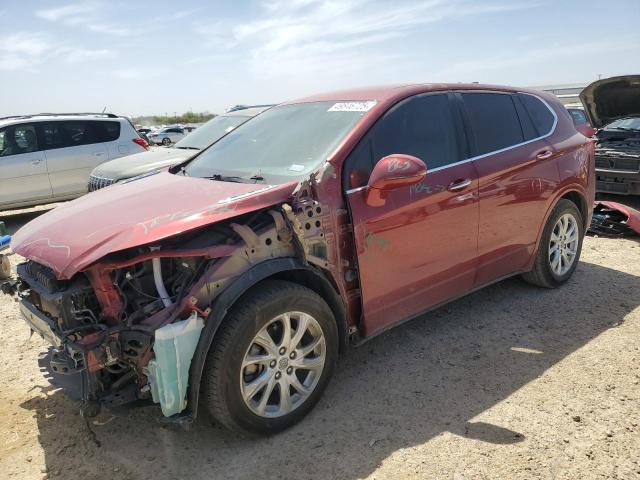 LRBFXBSA2LD140361 - 2020 BUICK ENVISION PREFERRED წითელი ფოტო 1