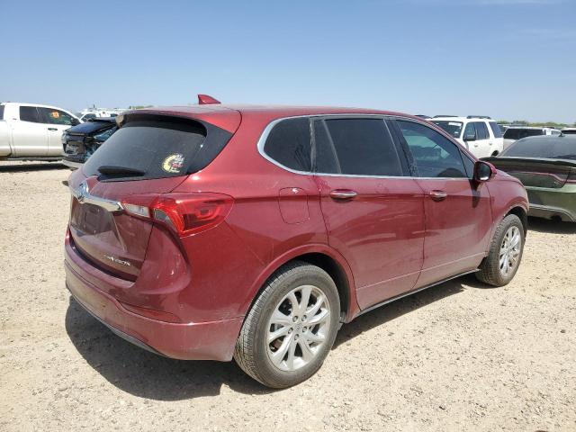 LRBFXBSA2LD140361 - 2020 BUICK ENVISION PREFERRED წითელი ფოტო 3