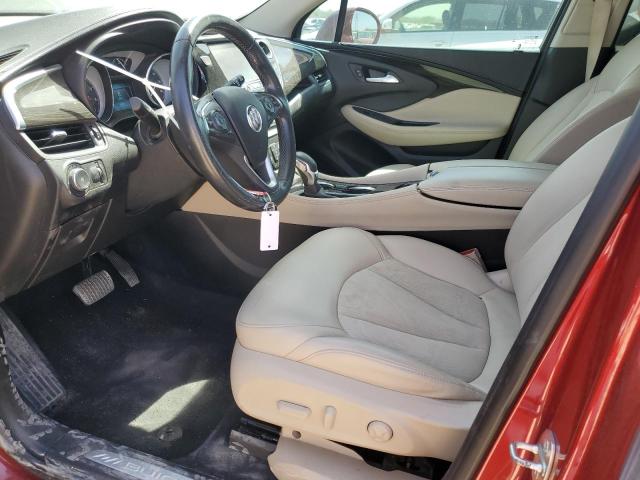 LRBFXBSA2LD140361 - 2020 BUICK ENVISION PREFERRED წითელი ფოტო 7
