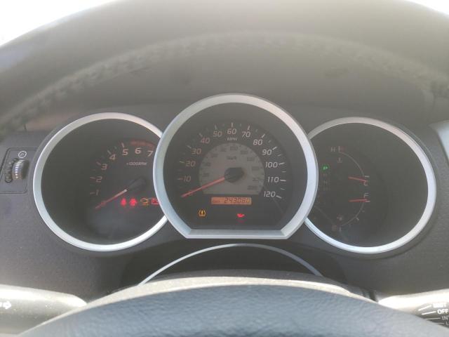 5TEJU62N58Z536233 - 2008 TOYOTA TACOMA DOUBLE CAB PRERUNNER SILVER photo 9