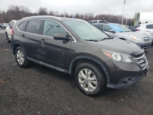 2HKRM4H52EH645987 - 2014 HONDA CR-V EX BROWN photo 4