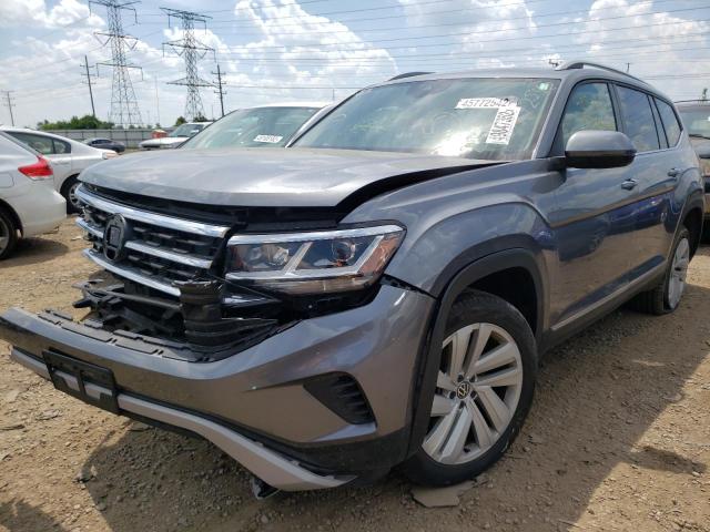 1V2BR2CA5MC527405 - 2021 VOLKSWAGEN ATLAS SEL GRAY photo 2