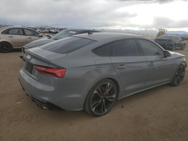 WAUC4CF57MA022970 - 2021 AUDI S5 PREMIUM PLUS ნაცრისფერი ფოტო 3