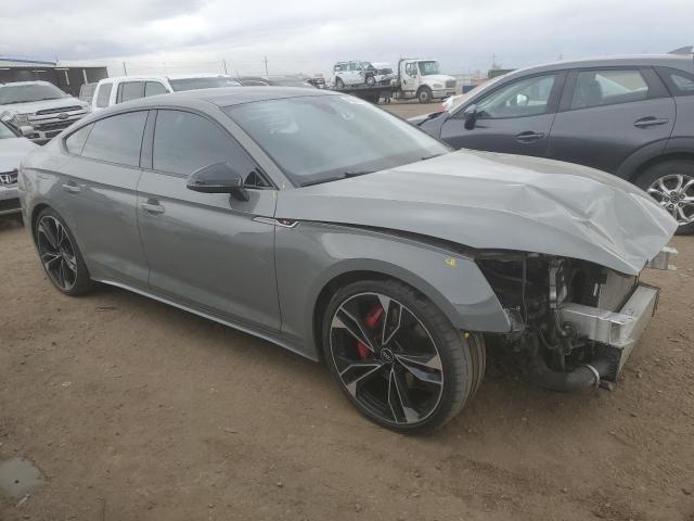 WAUC4CF57MA022970 - 2021 AUDI S5 PREMIUM PLUS ნაცრისფერი ფოტო 4