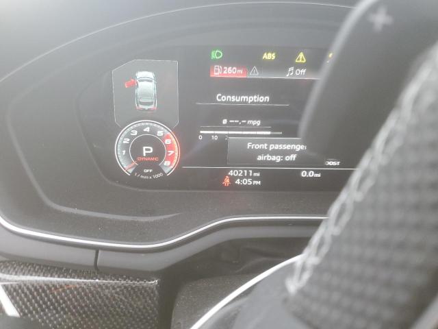 WAUC4CF57MA022970 - 2021 AUDI S5 PREMIUM PLUS ნაცრისფერი ფოტო 9