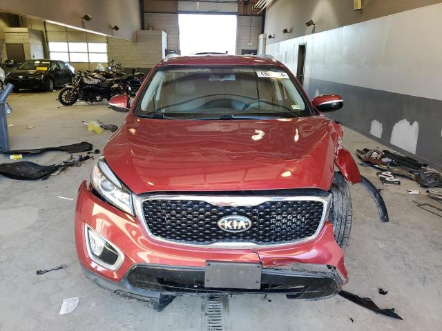 5XYPHDA10HG274665 - 2017 KIA SORENTO EX BURGUNDY photo 5