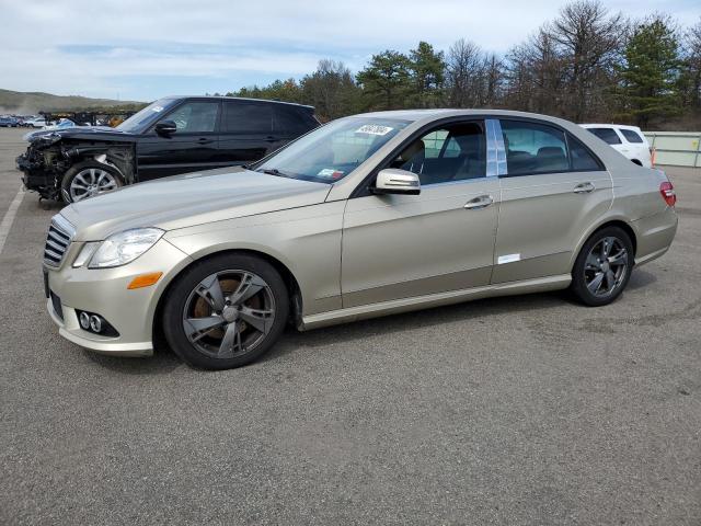 WDDHF8HB0AA155431 - 2010 MERCEDES-BENZ E 350 4MATIC BEIGE photo 1