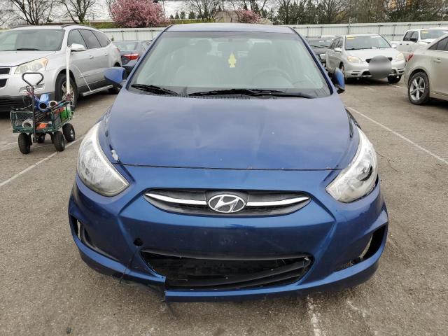 KMHCT4AE2HU168132 - 2017 HYUNDAI ACCENT SE BLUE photo 5