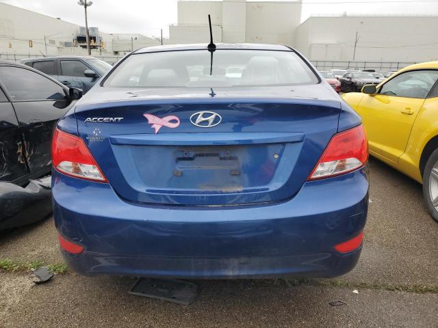 KMHCT4AE2HU168132 - 2017 HYUNDAI ACCENT SE BLUE photo 6