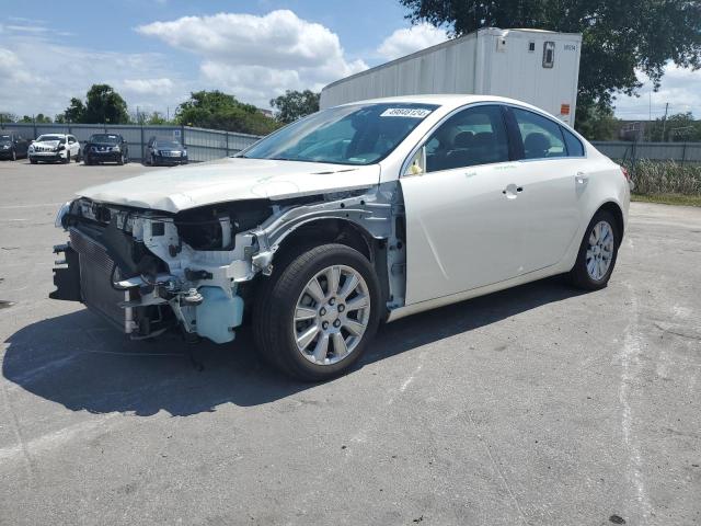 2G4GR5ER6C9144232 - 2012 BUICK REGAL WHITE photo 1