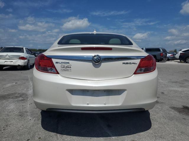 2G4GR5ER6C9144232 - 2012 BUICK REGAL WHITE photo 6